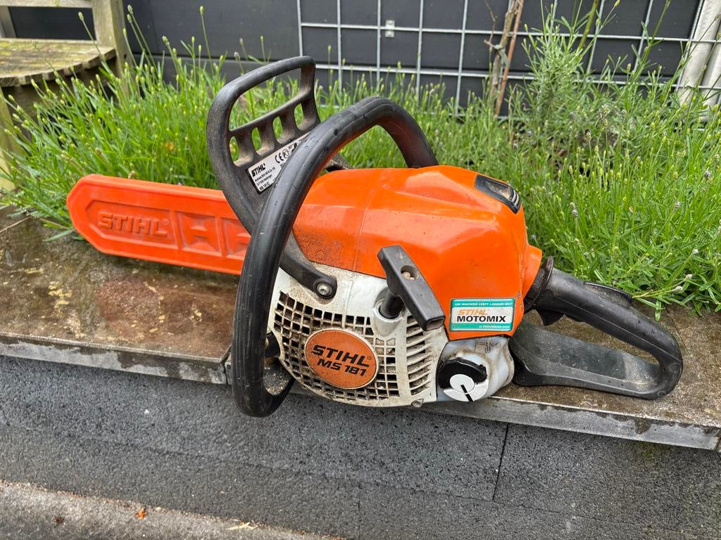 Stihl MS 181 Kettingzaag - Zelf nieuw gekocht, privé gebruik, Doe-het-zelf en Verbouw, Gereedschap | Zaagmachines, Ophalen of Verzenden