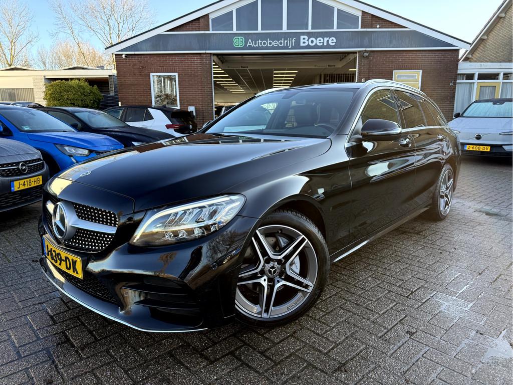 Mercedes-Benz C-Klasse Estate 160 Business Solution AMG Limi, Auto's, Mercedes-Benz, Automaat, 4 cilinders, Zwart, Origineel Nederlands