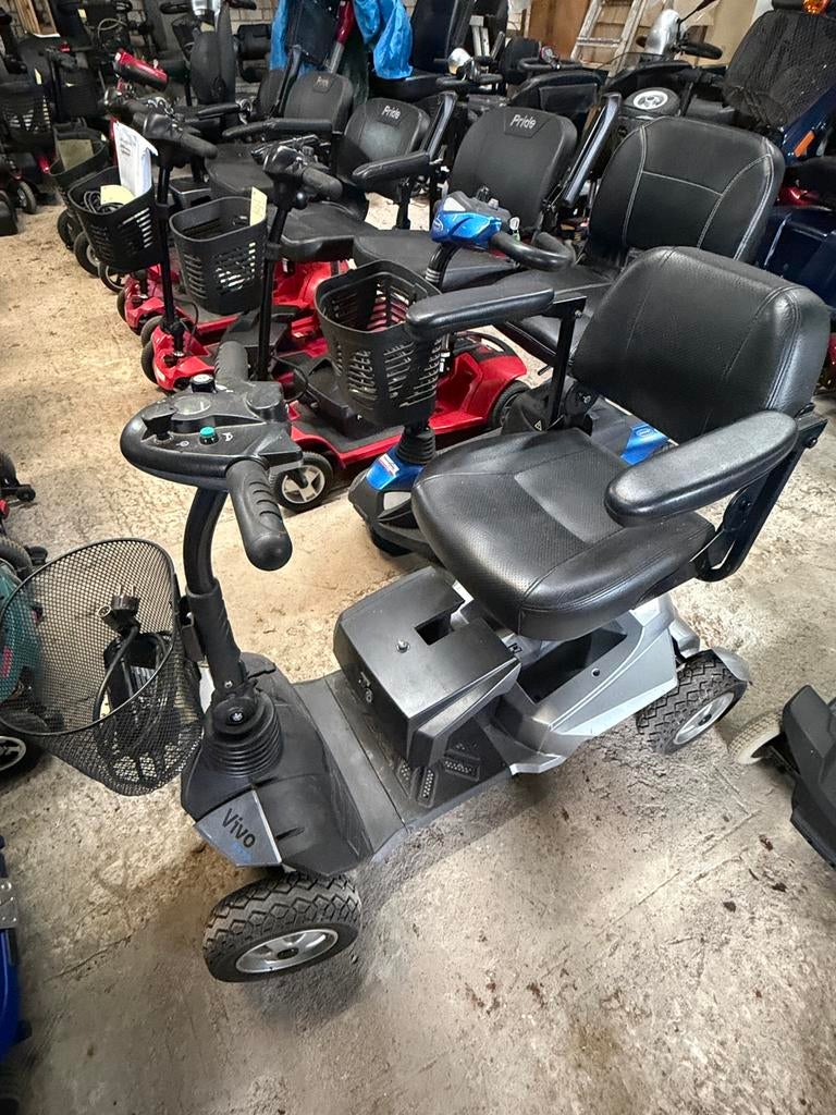 Scootmobiel Partij  Opvouwbaar met nieuw accu’s, Ophalen, Zo goed als nieuw, 46 km of meer, 10 km/u of minder