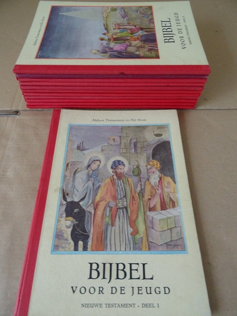 Alphons Timmermans en Piet Broos Bijbel voor de jeugd I-XII, Boeken, Godsdienst en Theologie, Gelezen, Christendom | Katholiek