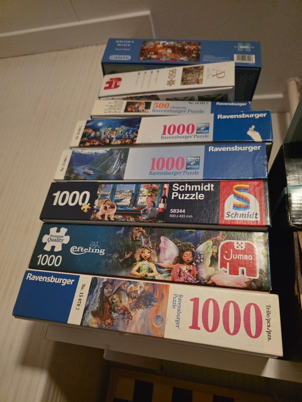 8 puzzels, Alle leeftijden, Ophalen, Zo goed als nieuw, Overige typen