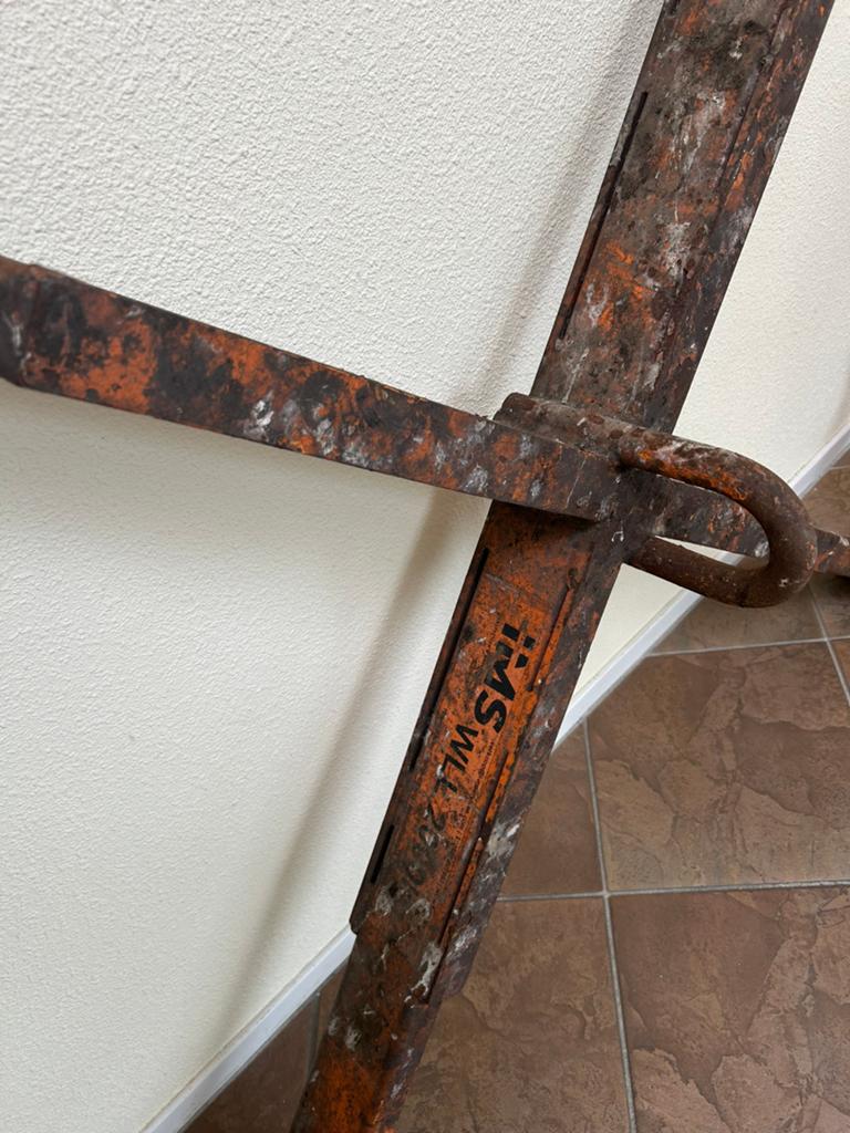 Bigbag evenaar, hijsframe bigbags 2 ton, Doe-het-zelf en Verbouw, Ophalen, Gebruikt