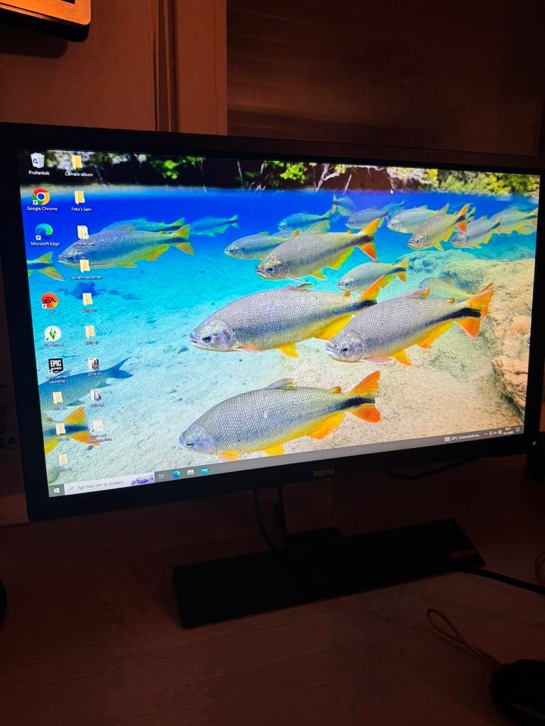 BenQ monitor te koop, Ophalen, Zo goed als nieuw, Full HD, 60 Hz of minder