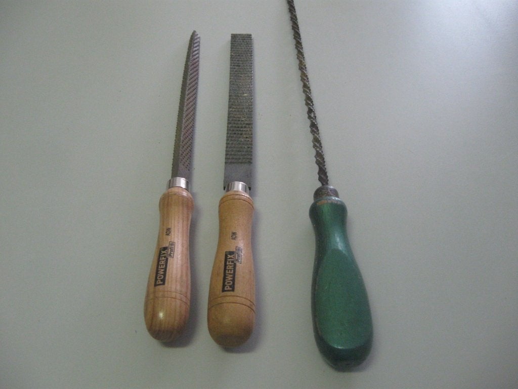 3 Hout vijlen, Ophalen, Gebruikt, Vijl/Rasp, Overige merken