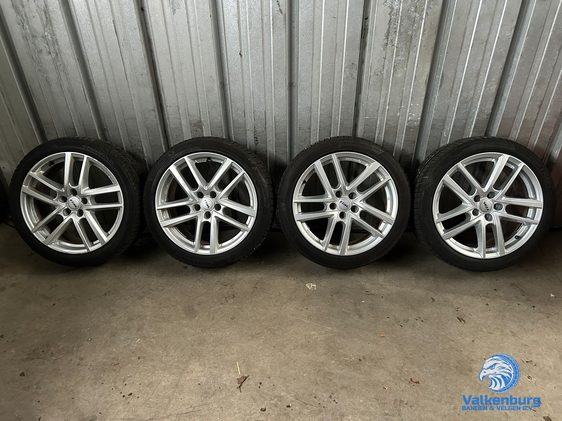 6-7mm! Volvo S60 V60 Ford Mondeo 18 inch velgen 5x108 winter, 18 inch, Gebruikt, -, -