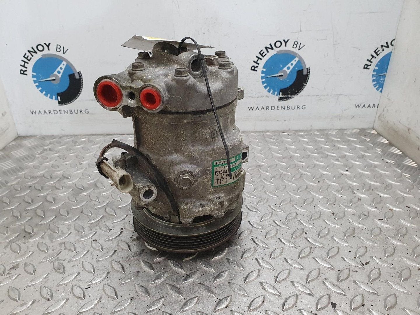OPEL CORSA 1.2-16V Full Rhythm AIRCO COMPRESSOR / AIRCOPOMP, Ophalen of Verzenden, Gebruikt, Stiba lid