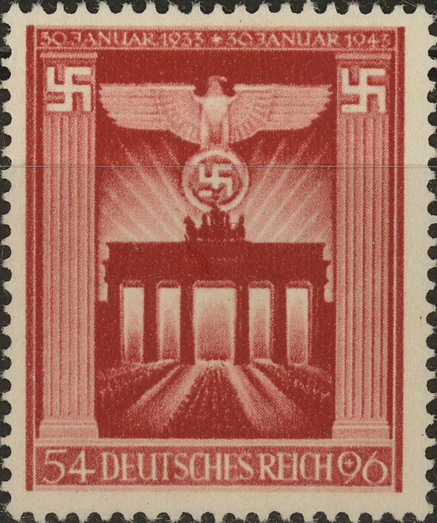Duitse Zegel uit 1943 (DR 829) - 01, Verzamelen, Verzenden, Overige soorten, Duitsland