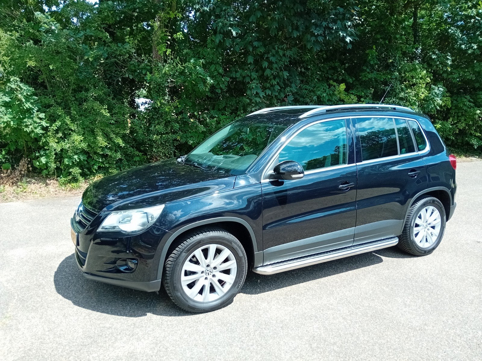 Volkswagen Tiguan 2.0 Tfsi 125KW 4MOTION DSG 2009 Zwart, Auto's, Automaat, Stof, 4 cilinders, 10 km/l