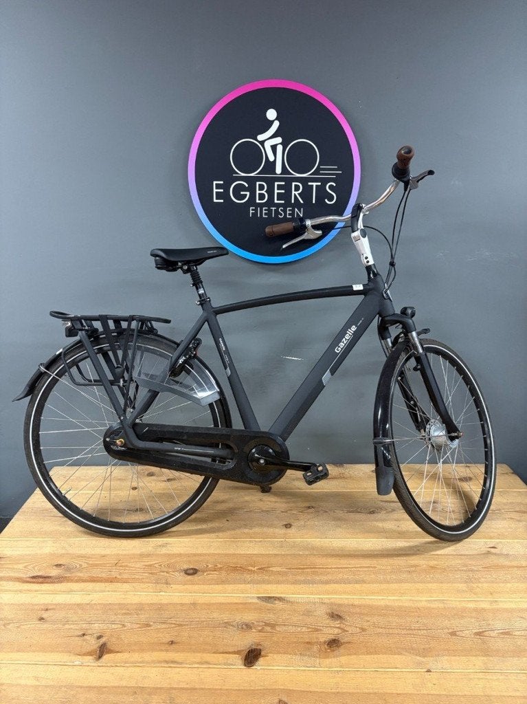 Gazelle Orange C7+ Heren Black (mat) 57cm 2019, Fietsen en Brommers, Gebruikt, -, - 0
-, NL, 57 tot 61 cm