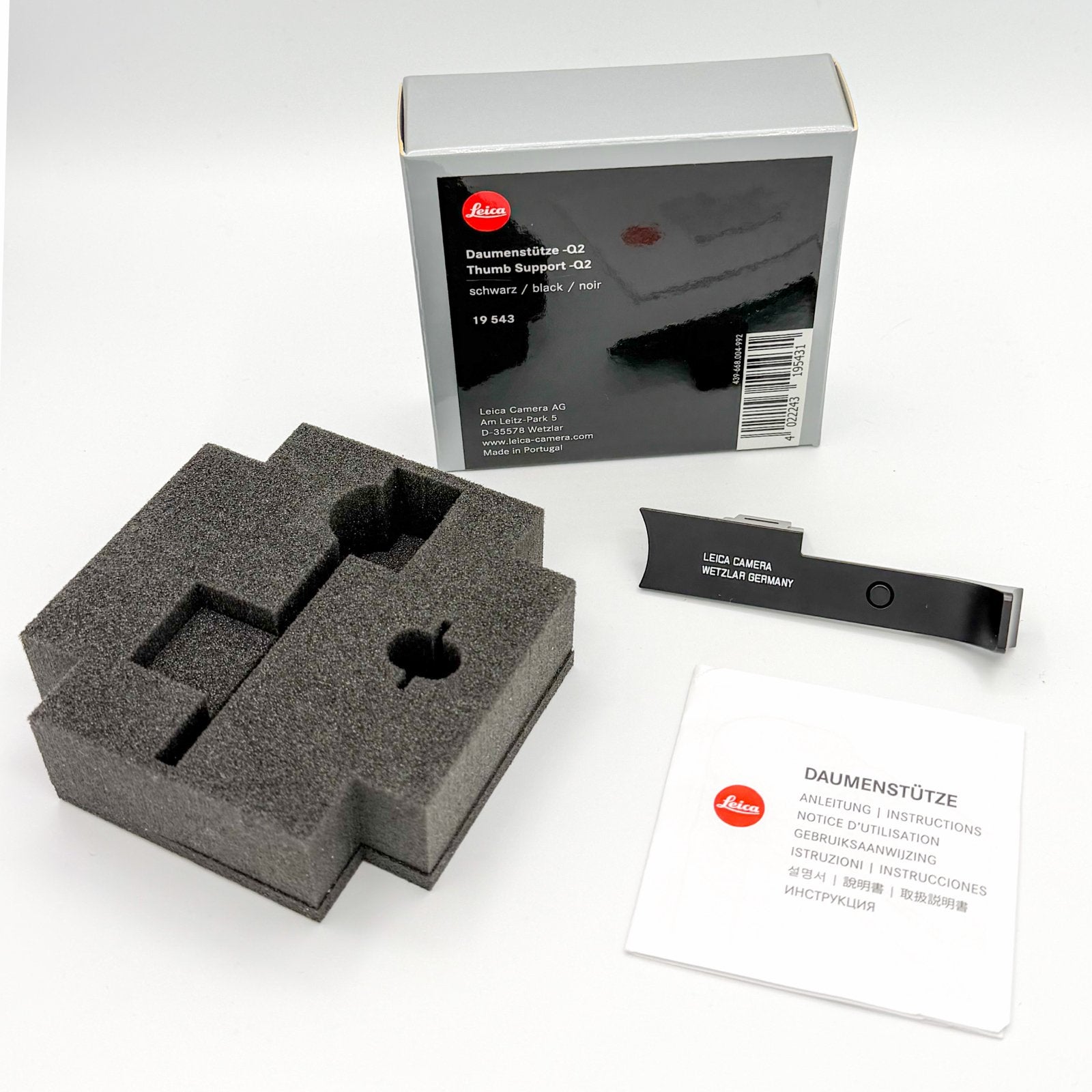 Originele Leica Q2 Duimsteun / Thumb Support – Nieuwstaat, Ophalen of Verzenden, Zo goed als nieuw