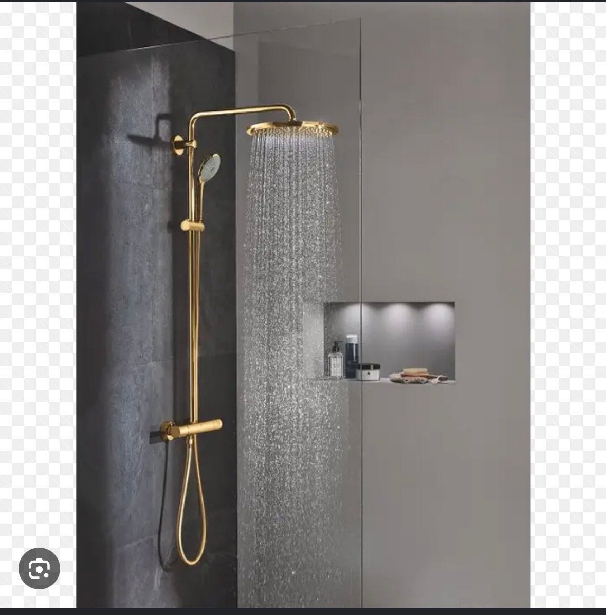 Nieuwe Grohe Euphoria XXL 310 Regendouche Set Goud, Ophalen of Verzenden, Nieuw, Douche