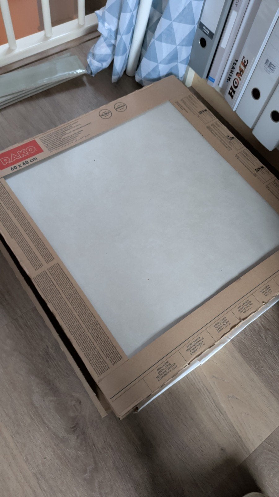 RAKO beige / lichte Vloer- en muurtegels 6x 60x60 cm - Nieuw, Ophalen, 60 cm of meer, Nieuw, Minder dan 5 m²