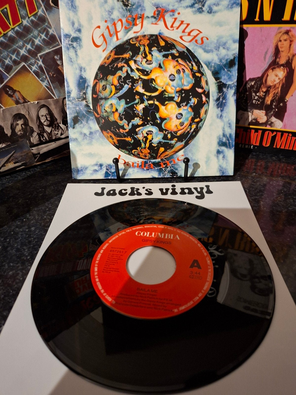 Gipsy Kings - Bala Me 7 inch vinyl single 1991, 7 inch, Ophalen of Verzenden, Overige typen, Fotohoes