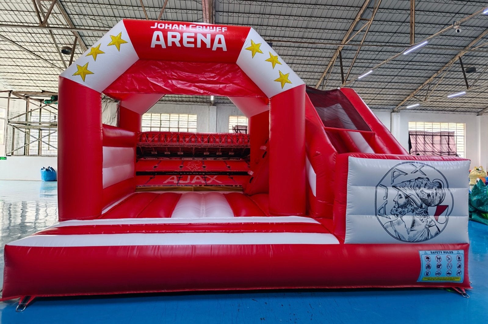 Ajax springkussen nieuw incl blower!, Ophalen, Nieuw, Overige