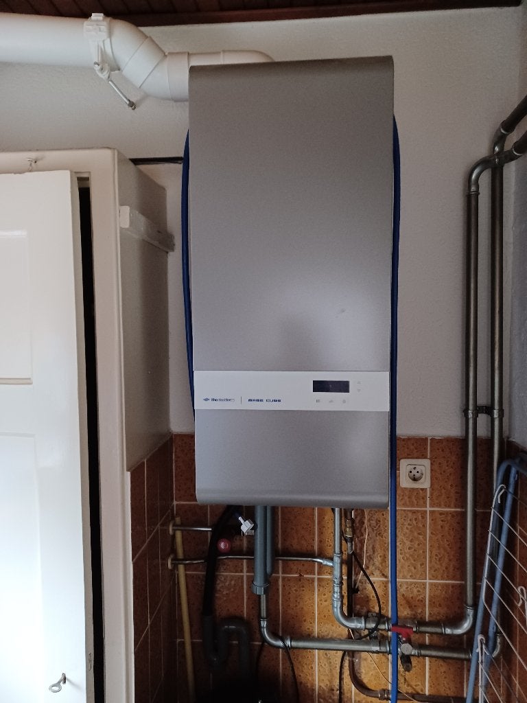 Cv combiketel Itho-Daalderop, Ophalen, 30 tot 80 cm, Gebruikt, Hoog rendement (Hr)