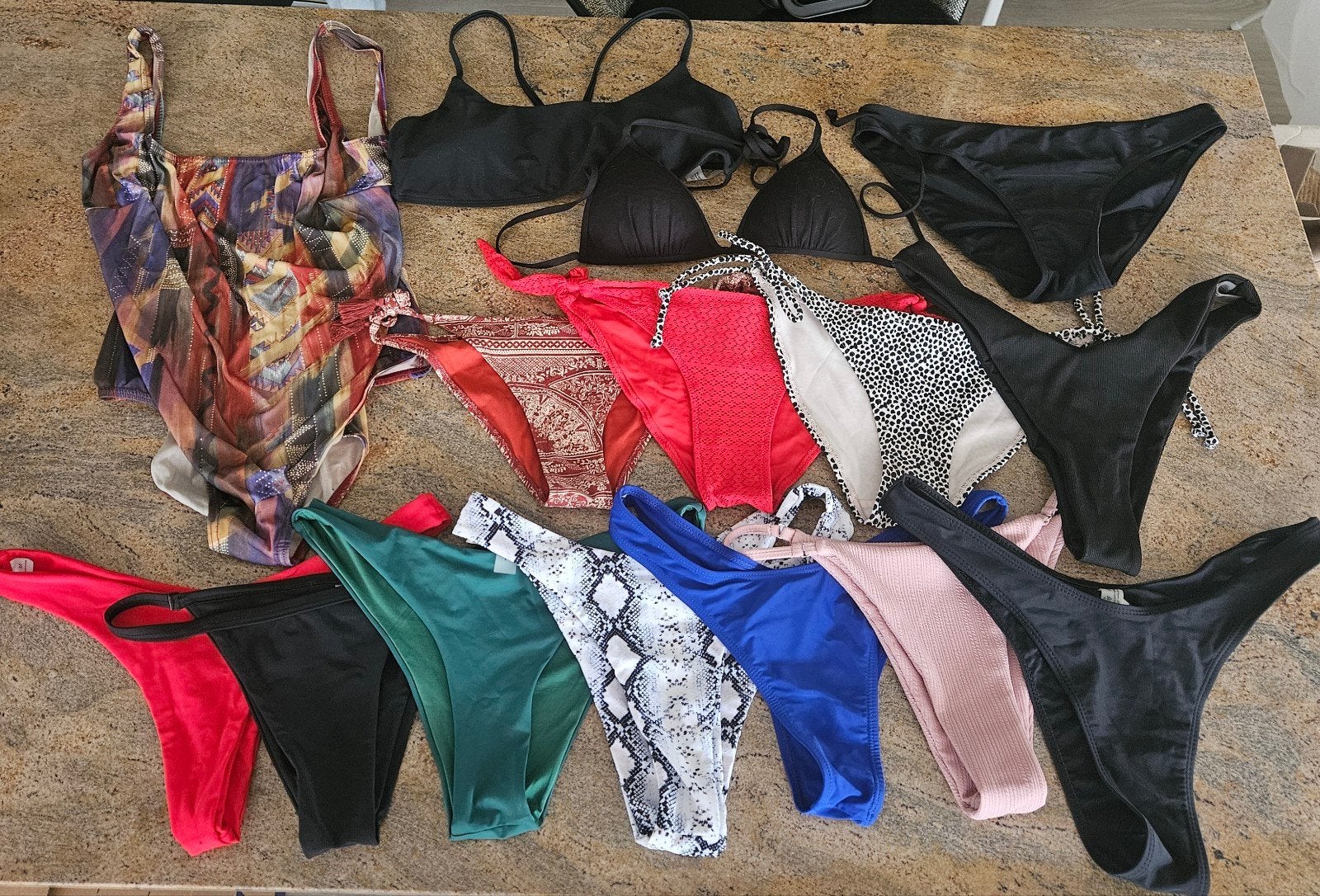 Bundel badkleding, bikinibroekjes, maat S, Kleding | Dames, Ophalen, Zo goed als nieuw, Bikini
