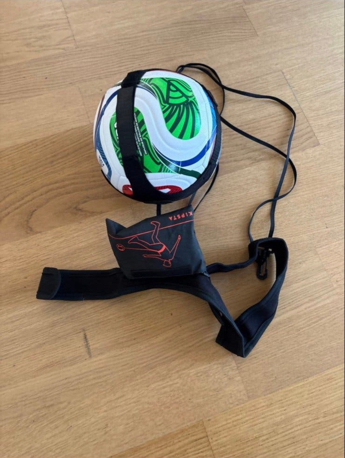 Voetbaltrainer elastiek zonder bal - Kipsta, Ophalen of Verzenden, Zo goed als nieuw, Clubaccessoires