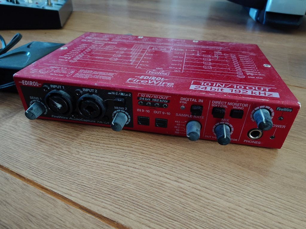 Edirol FA-101 FireWire Audio Interface, Ophalen, Gebruikt