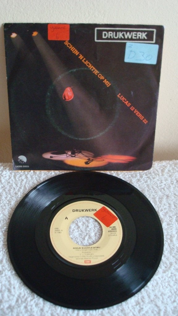 6 stuks vinyl singles Nederlandstalige/jukebox vintage retro, Verzenden, Gebruikt, Nederlandstalig