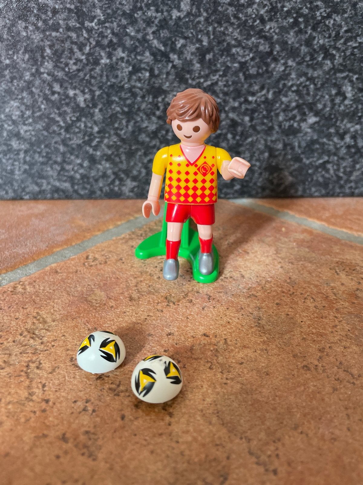 Playmobil 70157 Voetballer, Gebruikt, Losse onderdelen, Ophalen of Verzenden, Sports & action