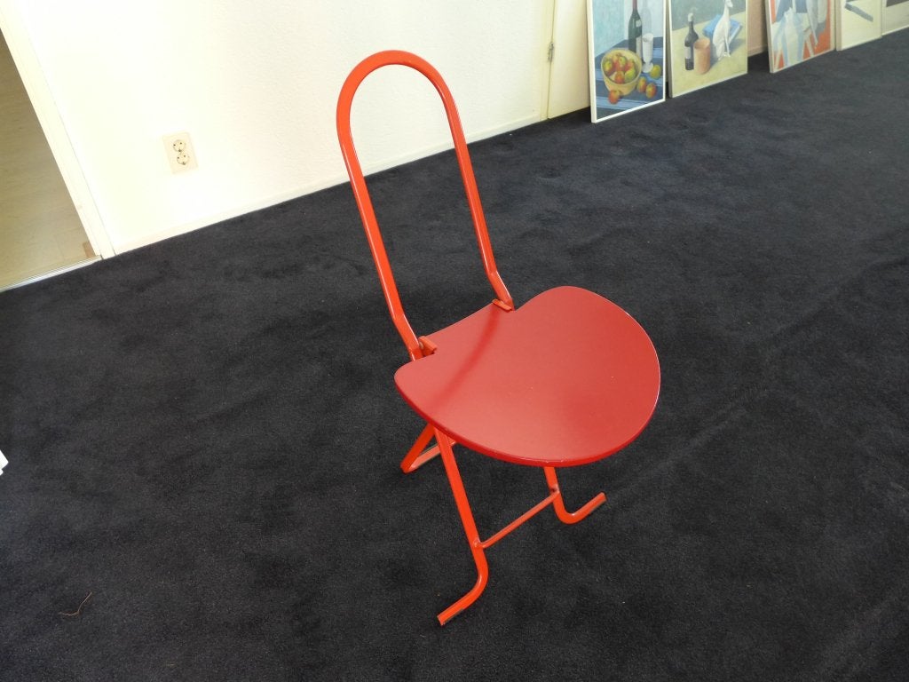 Dafne Klapstoel (Paperclip Chair), Ophalen, Gebruikt, Hout, Eén