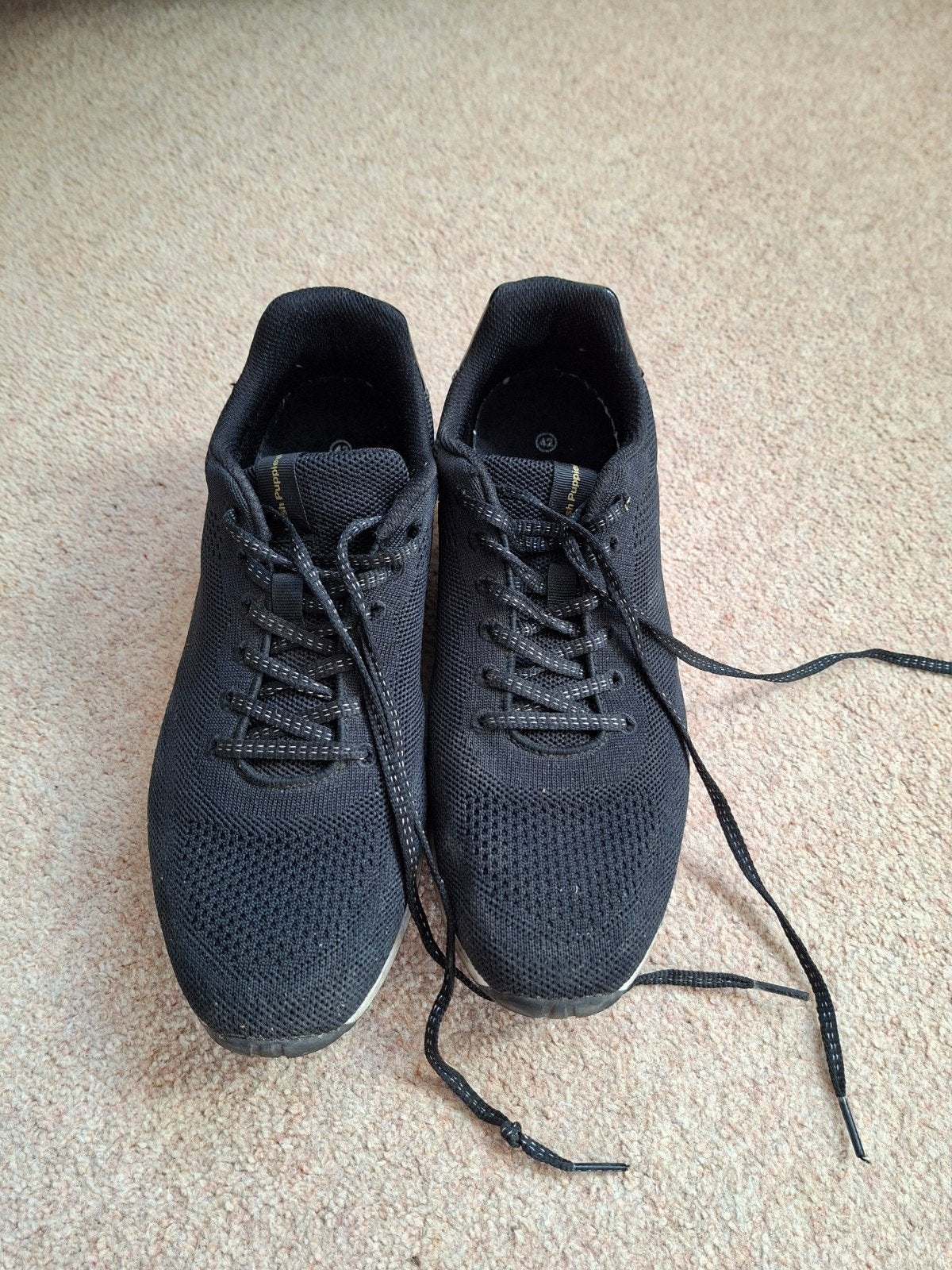 Hush Puppies zwarte sneakers - Maat 42, Zwart, Ophalen of Verzenden, Sneakers of Gympen, Gedragen