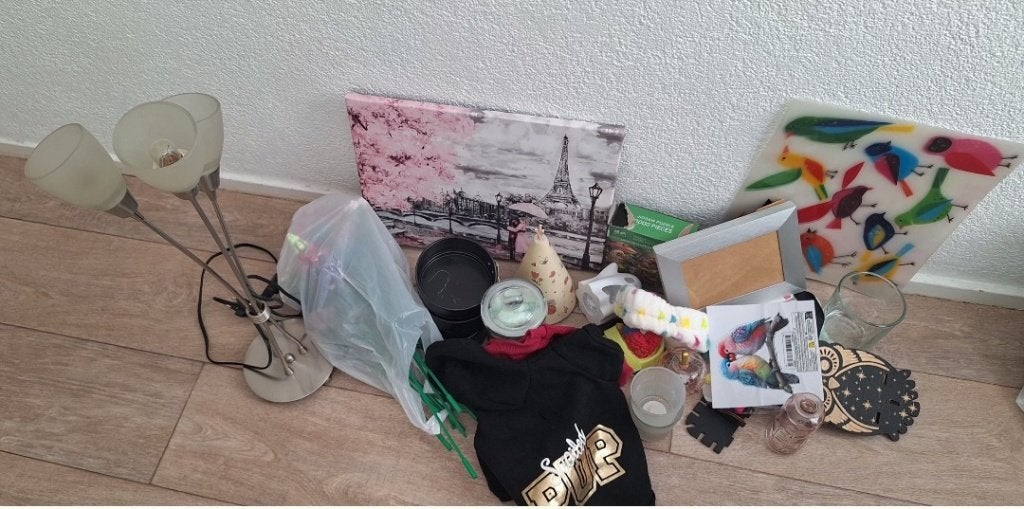 Rommelmarktspullen, Ophalen, Zo goed als nieuw