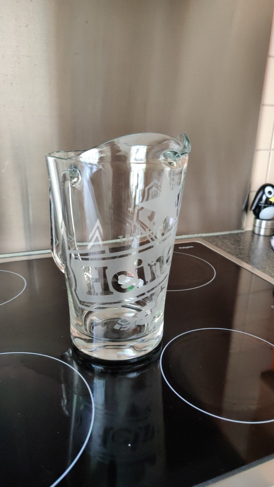 Prachtige Heineken pitcher/schenkkan, Verzenden, Zo goed als nieuw, Overige typen, Heineken