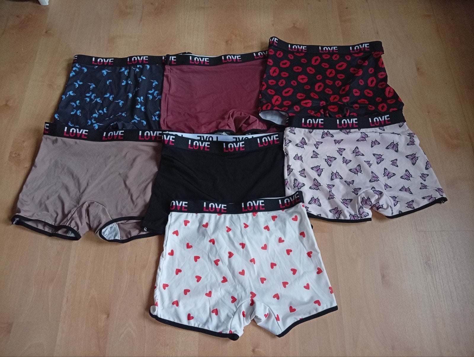 7 dames boxershorts nieuw, Kleding | Dames, Ondergoed en Lingerie, Ophalen of Verzenden, Overige kleuren, Broekje of Short