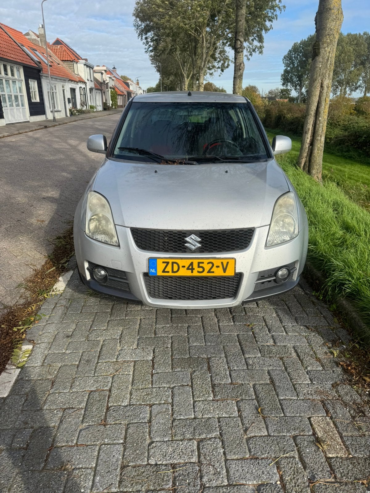 Suzuki Swift 1.6 3D Sport 2007 Grijs, Auto's, Voorwielaandrijving, 1005 kg, 125 pk, 40 €/maand