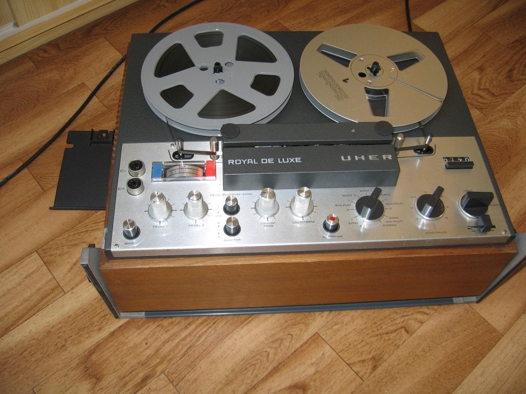 Uher Royal de luxe, Ophalen, Bandrecorder