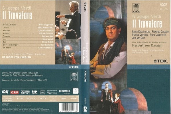 Giuseppe Verdi – Il Trovatore DVD, Gebruikt, Alle leeftijden, Ophalen of Verzenden, Italiaans
