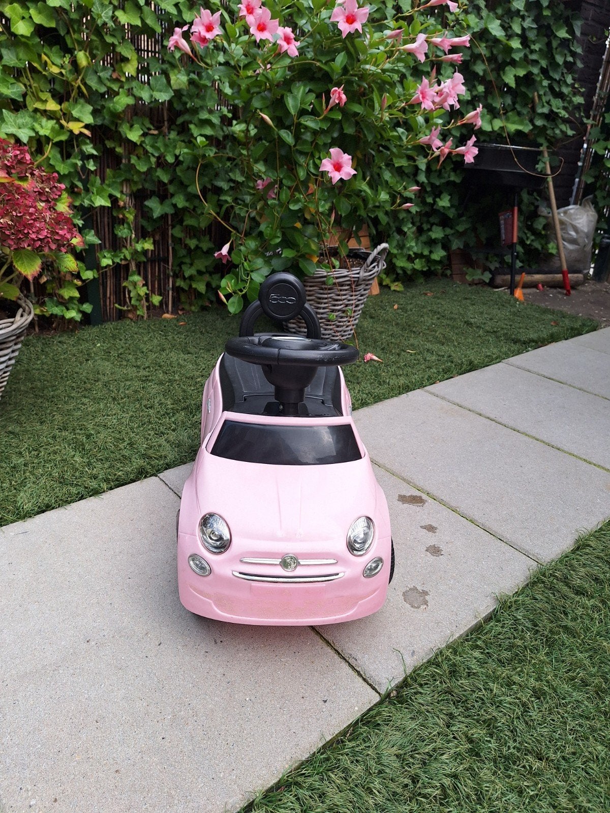 Roze Fiat 500 Loopauto voor Kinderen, Kinderen en Baby's, Ophalen