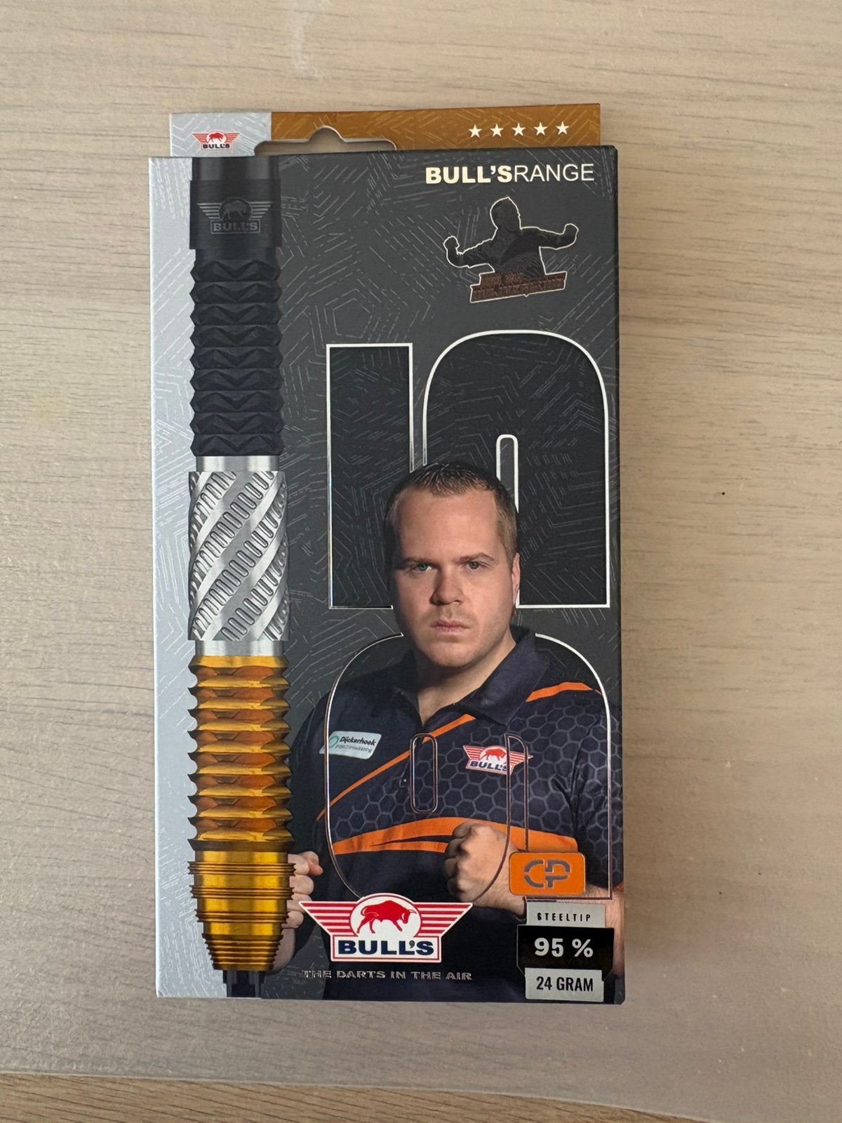 Bulls Dirk van Duijvenbode - 24 gram, Sport en Fitness, Darts, Ophalen of Verzenden, Nieuw, Pijlen