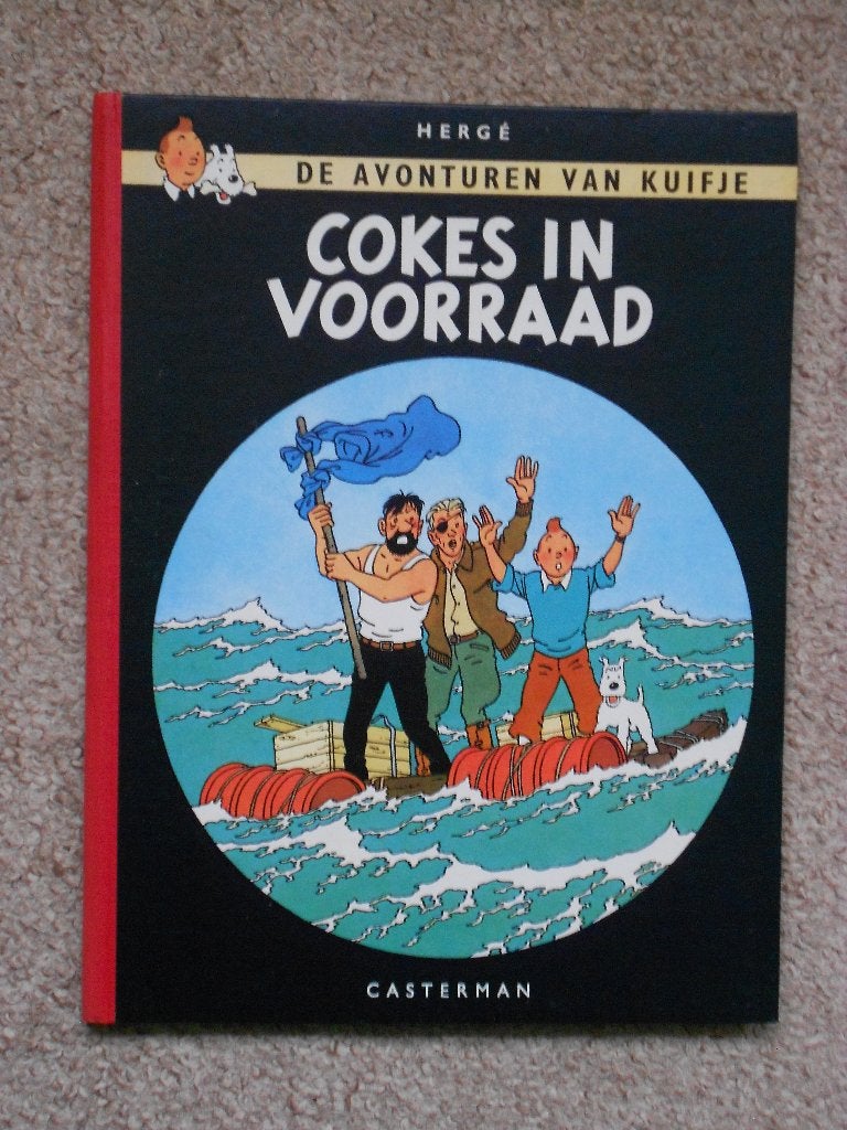 Kuifje -Cokes in Voorraad -hc A58II nieuwstaat -1e druk 1958, Boeken, Eén stripboek, Nieuw, Ophalen of Verzenden, Hergé
