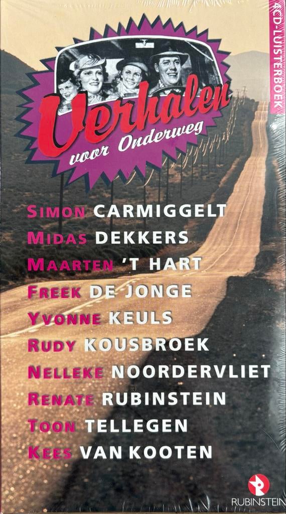 Verhalen voor Onderweg - 4CD Luisterboek, Boeken, Luisterboeken, Ophalen, Cd, Volwassene