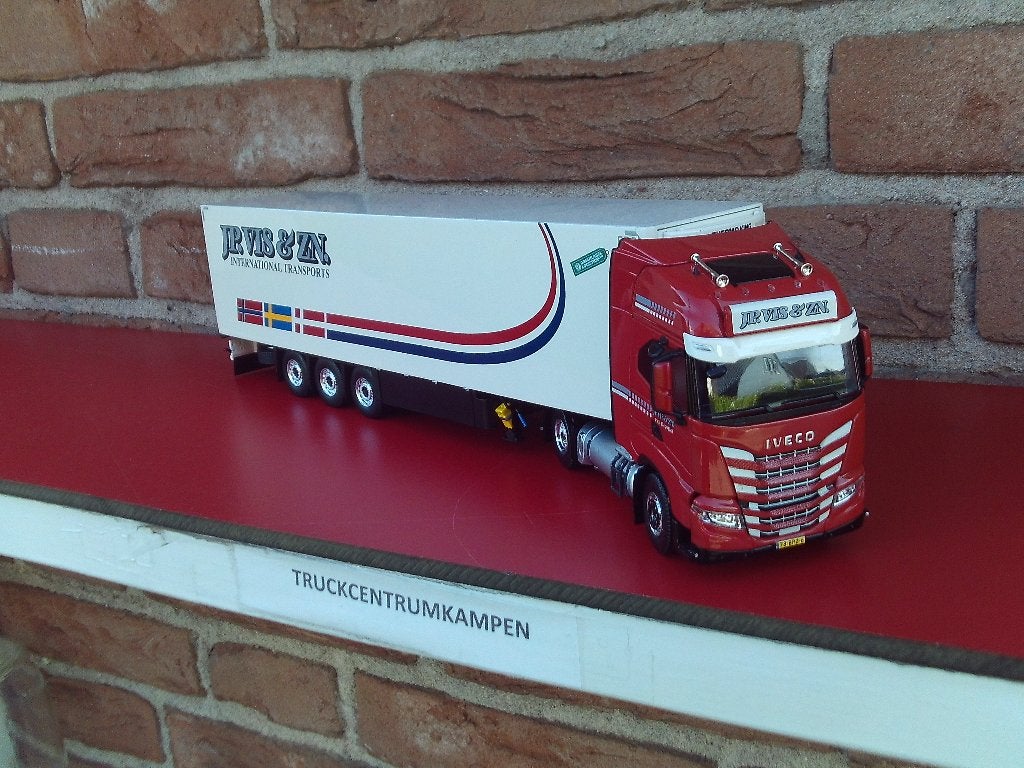 Tekno  Iveco  S - Way  van  J. P. Vis  &  Zn., Hobby en Vrije tijd, Modelauto's | 1:50, Ophalen of Verzenden, Nieuw, Bus of Vrachtwagen