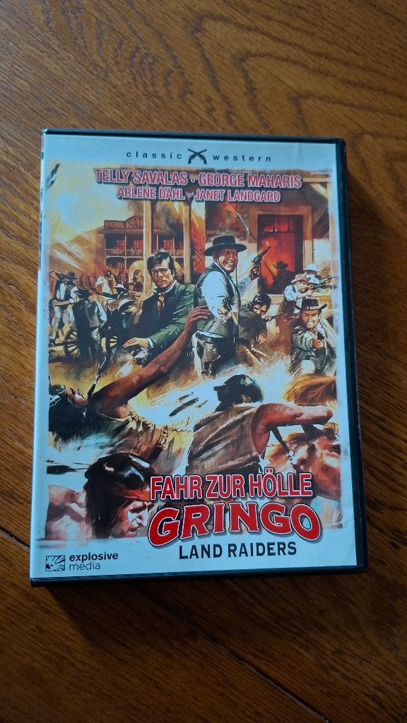 Fahr zur Hölle, Gringo met Telly Savalas, Ophalen of Verzenden, Actie en Avontuur, Engels, Engels