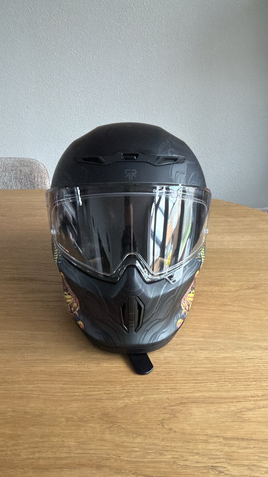 Ruroc Atlas 3.0 Iron Maiden helm - Maat L, Motoren, Overige merken, Heren, Ophalen of Verzenden, Integraalhelm