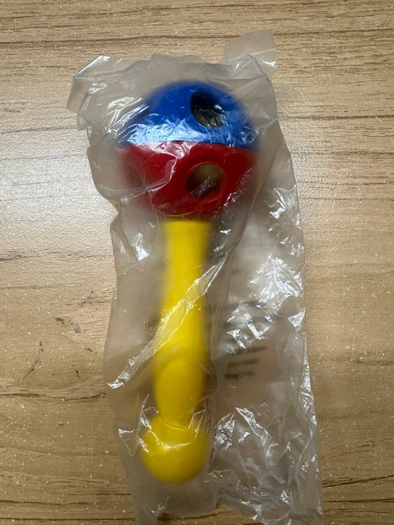 Tupperware Tuppertoys rammelaar nieuw, Ophalen of Verzenden, Nieuw, Blauw, Overige typen