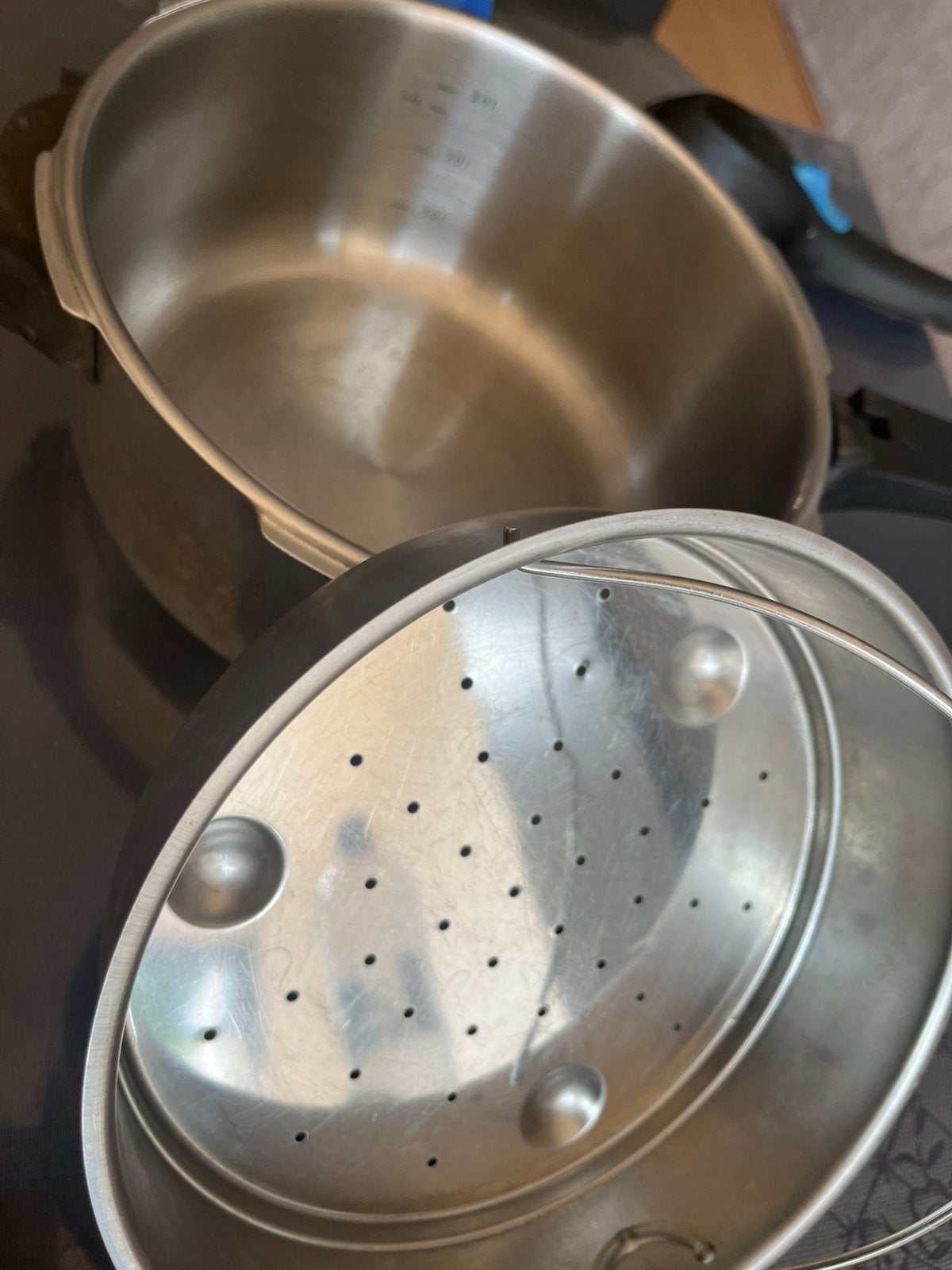 Snelkookpan ., Huis en Inrichting, Keuken | Potten en Pannen, Ophalen, Gebruikt