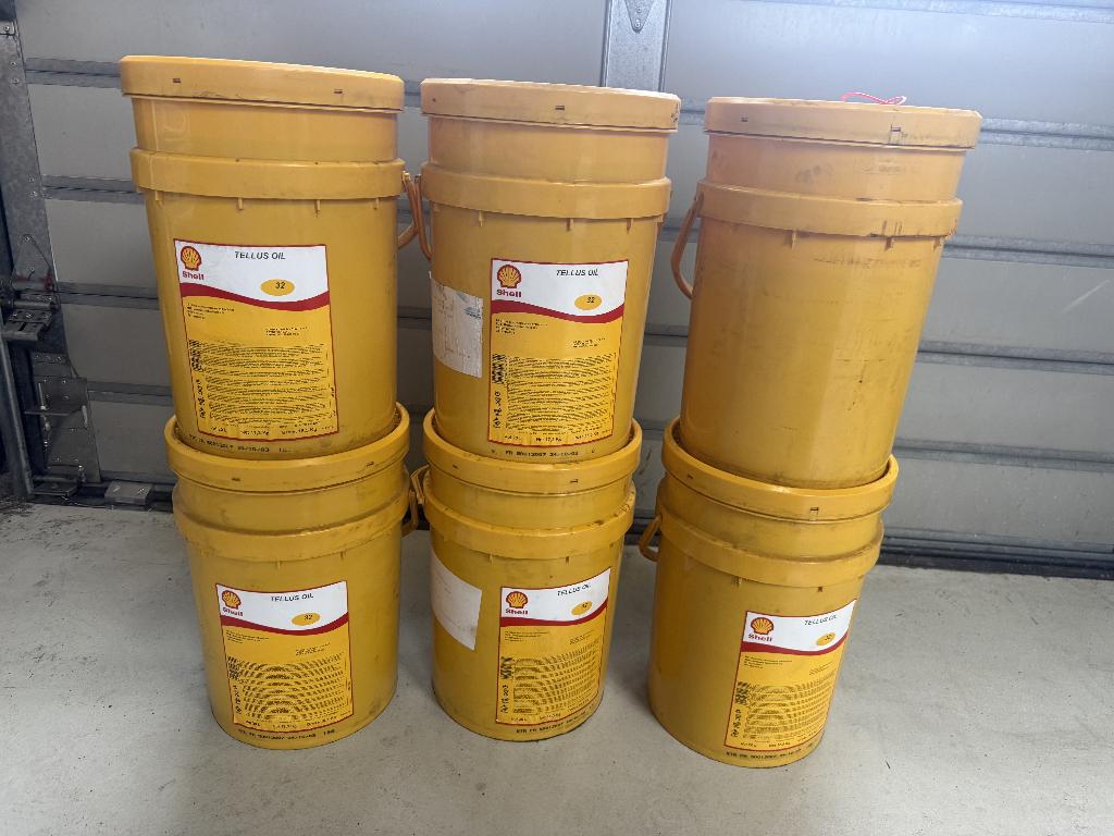 hydrauliekolie Shell Tellus 32 DIN HLP 32 prijs voor alles!, Ophalen, Shell, Onbekend, Onbedkend