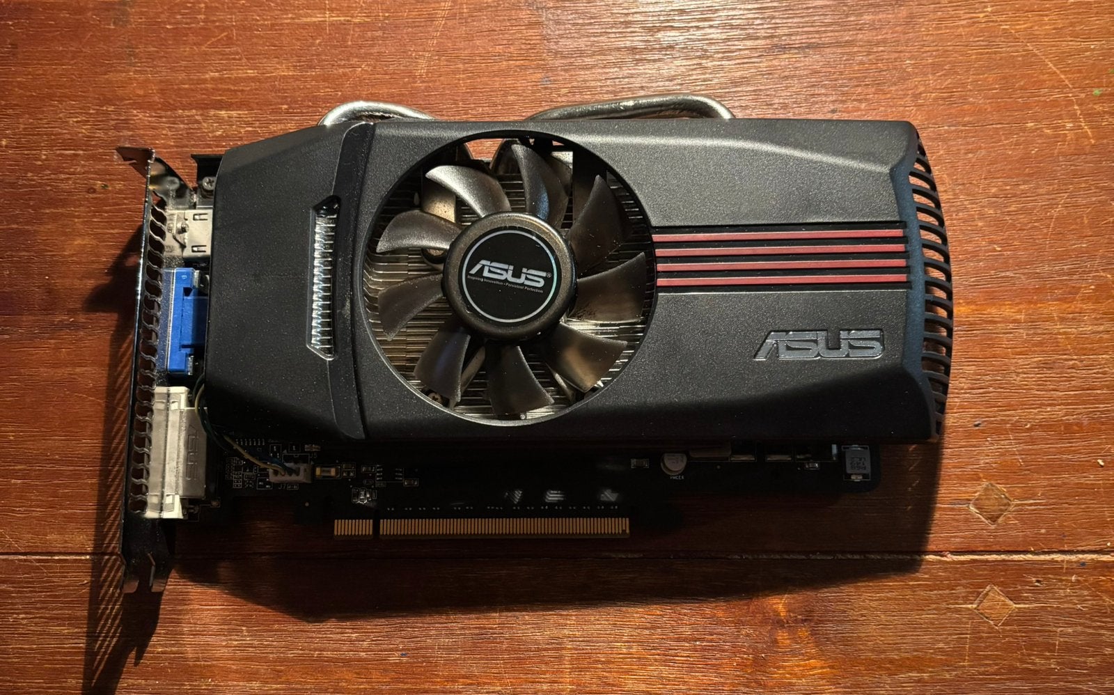 Te koop videokaart ASUS GeForce GTX 550 Ti DirectCU, Computers en Software, Ophalen of Verzenden, Gebruikt, GDDR5, PCI-Express 3