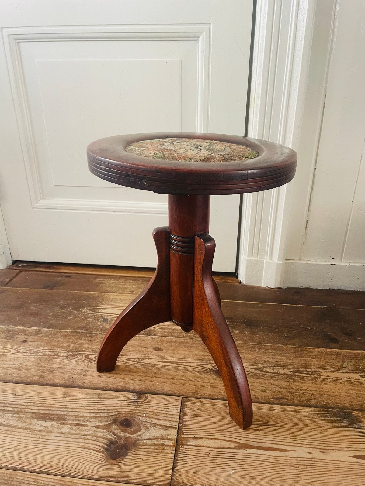 Antieke pianokruk, verstelbaar, 48-62 cm, Ophalen