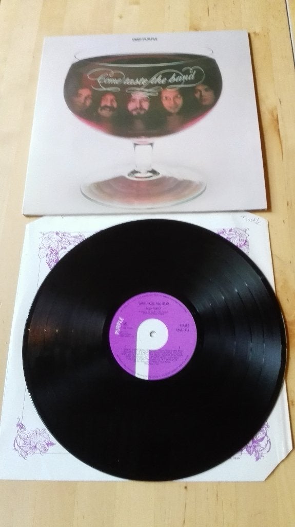 lp Deep Purple - Come Taste The Band. (First pressing)., Gatefold hoes, Ophalen of Verzenden, Gebruikt