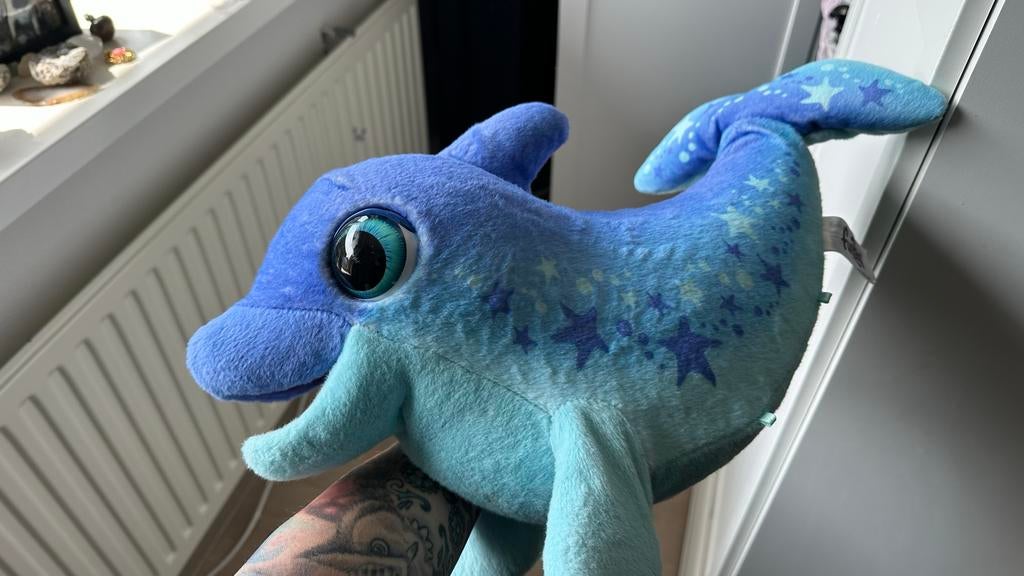 Furreal robot dolfijn - Zo goed als nieuw, Overige merken, Overige karakters, Overige typen, Blauw
