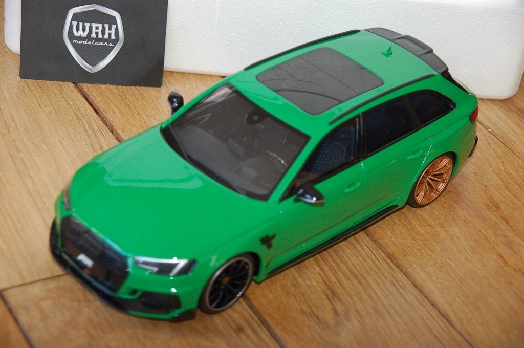 AUDI RS4 PLUS AVANT viper green GT spirit ZIE INFO WRH, Verzenden, Gebruikt, Auto, Overige merken