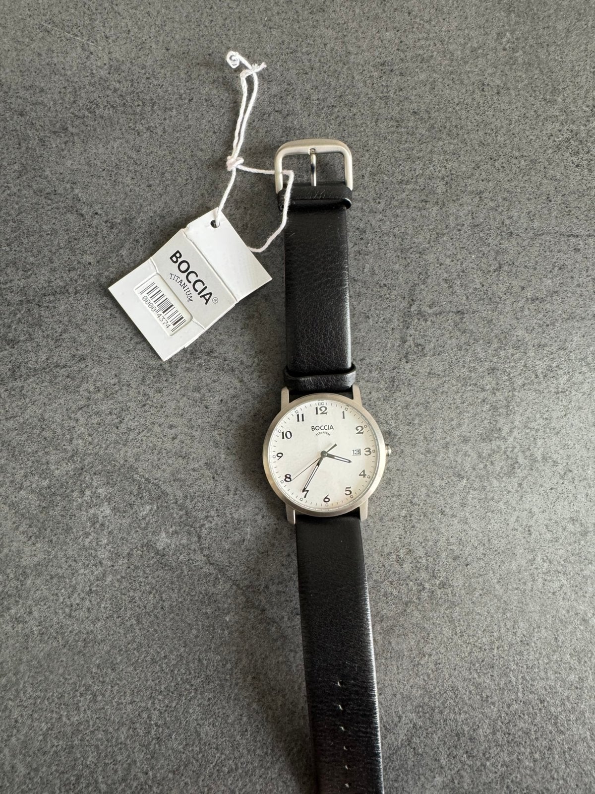 Boccia heren horloge, Overige merken, Leer, Verzenden, Polshorloge