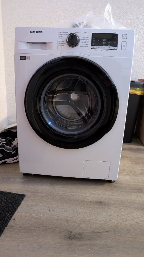 Samsung WW90TA049AE EcoBubble wasmachine, Ophalen, 1200 tot 1600 toeren, 8 tot 10 kg, Energieklasse A of zuiniger