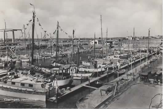 Vlissingen Jachthaven, Verzenden, 1960 tot 1980, Gelopen, Zeeland